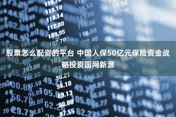 股票怎么配资的平台 中国人保50亿元保险资金战略投资国网新源